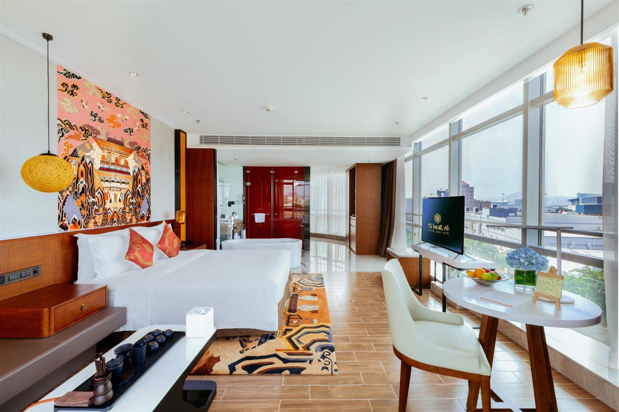 Hisilk Artwork Center Fliport Coso Hotel Xiamen Buitenkant foto