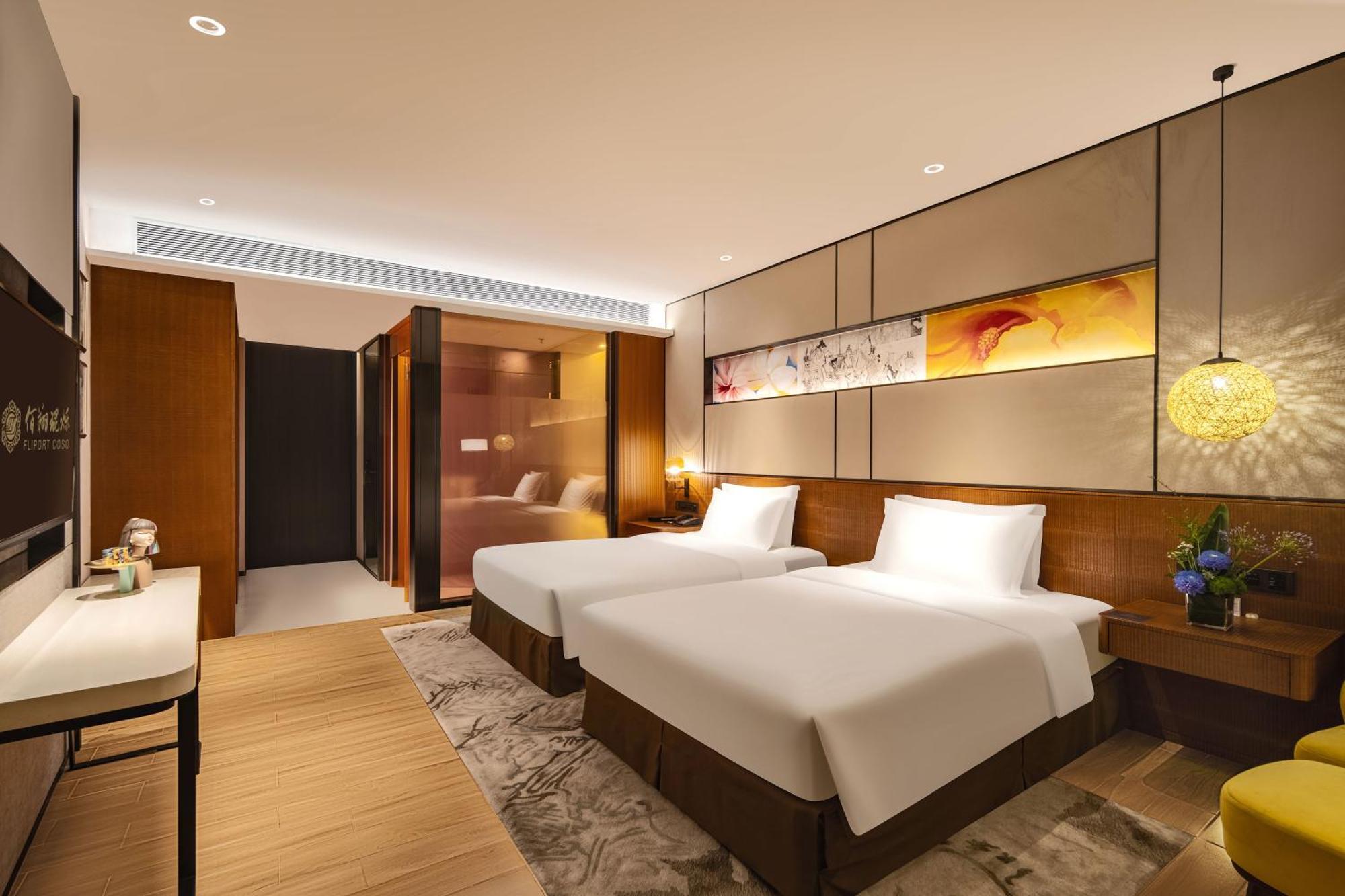 Hisilk Artwork Center Fliport Coso Hotel Xiamen Buitenkant foto
